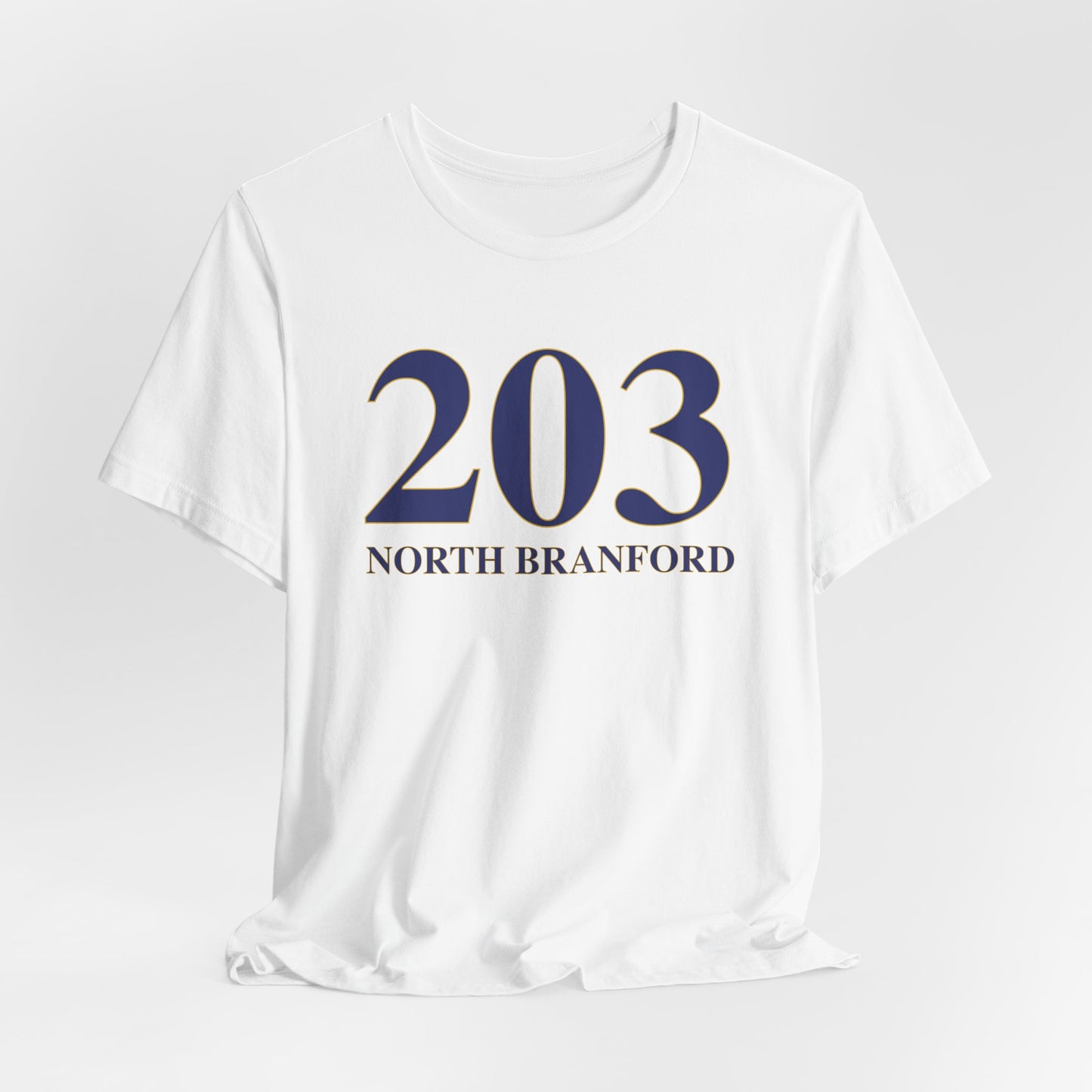 203 North Branford Unisex Jersey Short Sleeve T-Shirt