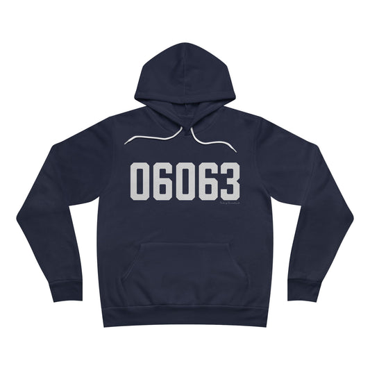 06063 Barkhamsted CT Zip Code Unisex Sponge Fleece Pullover Hoodie