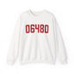 06480 Portland Connecticut Zip Code Unisex Heavy Blend™ Crewneck Sweatshirt