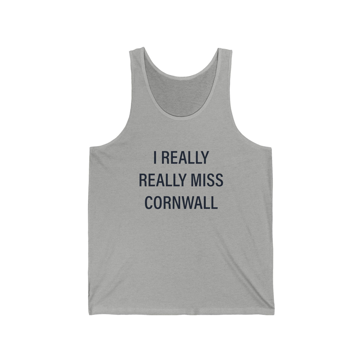 I Really Really Miss Cornwall Unisex Jersey Tank Top