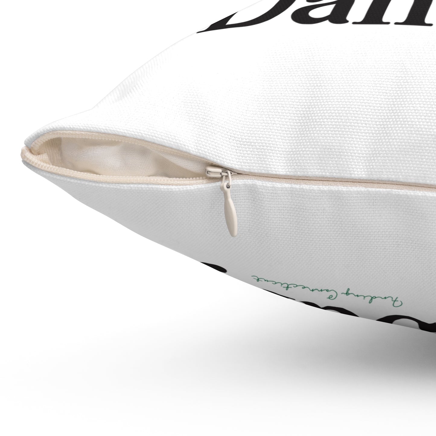 I Clover Danbury Spun Polyester Square Pillow