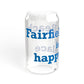 Fairfield Beach is My Happy Place Sipper Glass, 16oz