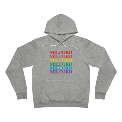 Milford Pride Unisex Sponge Fleece Pullover Hoodie