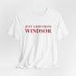 Just a kid from Windsor Unisex Jersey Short Sleeve Tee