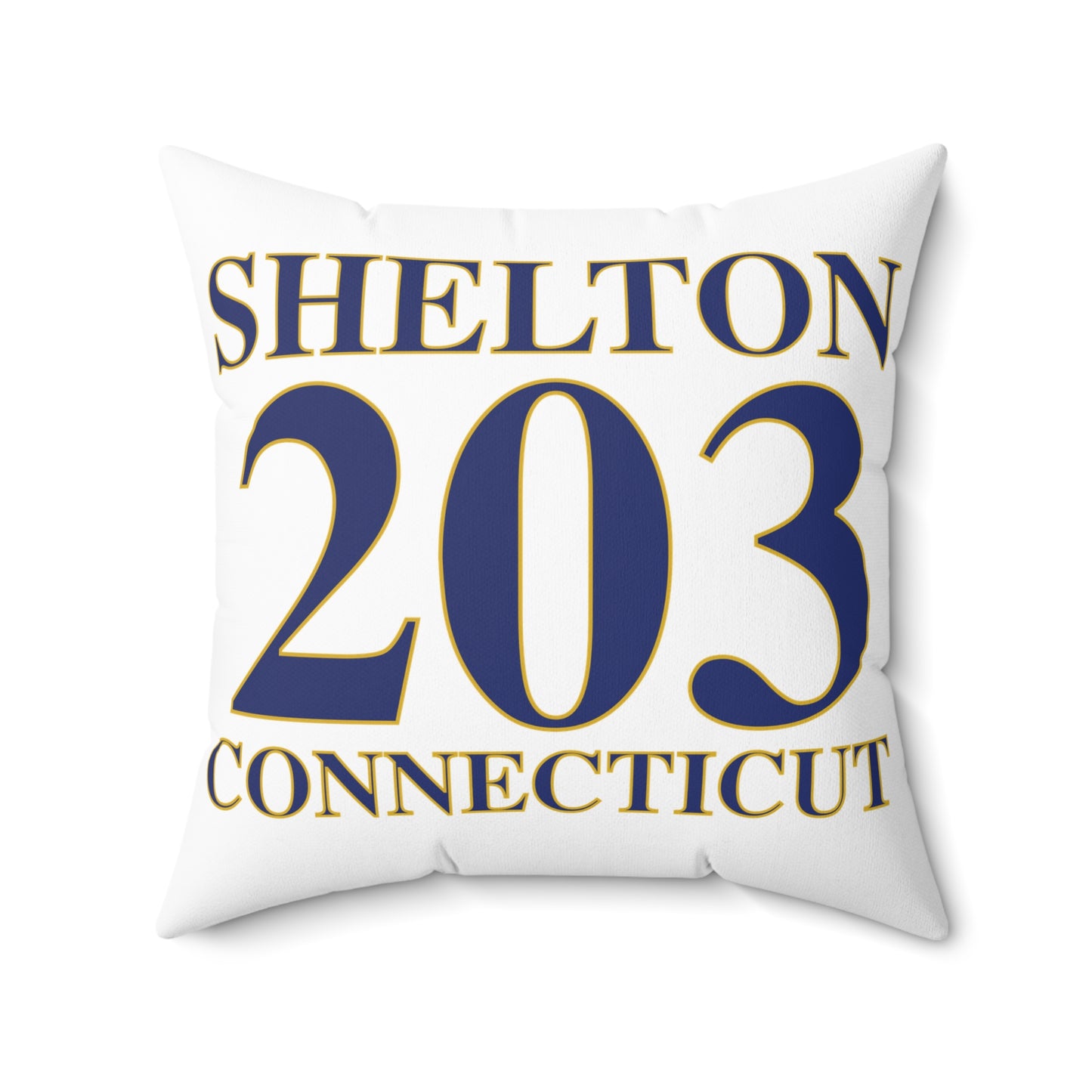 Shelton 203 Connecticut Spun Polyester Square Pillow