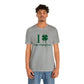 I Clover East Hampton (green) Unisex Jersey Short Sleeve Tee