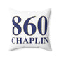 860 Chaplin Spun Polyester Square Pillow