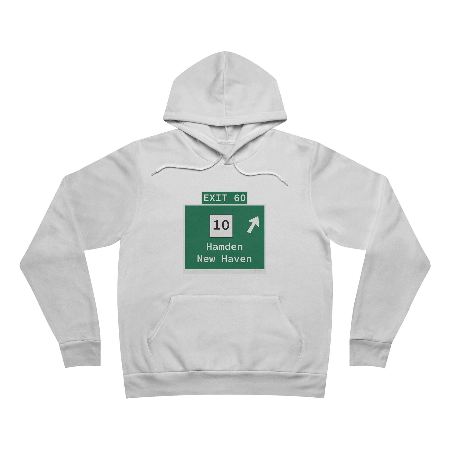 Vintage WCP Exit 60 Sign Unisex Sponge Fleece Pullover Hoodie