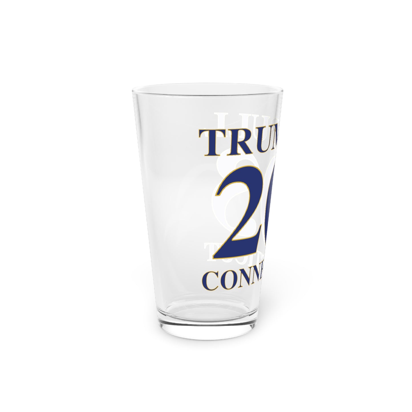 Trumbull 203 Connecticut Pint Glass, 16oz
