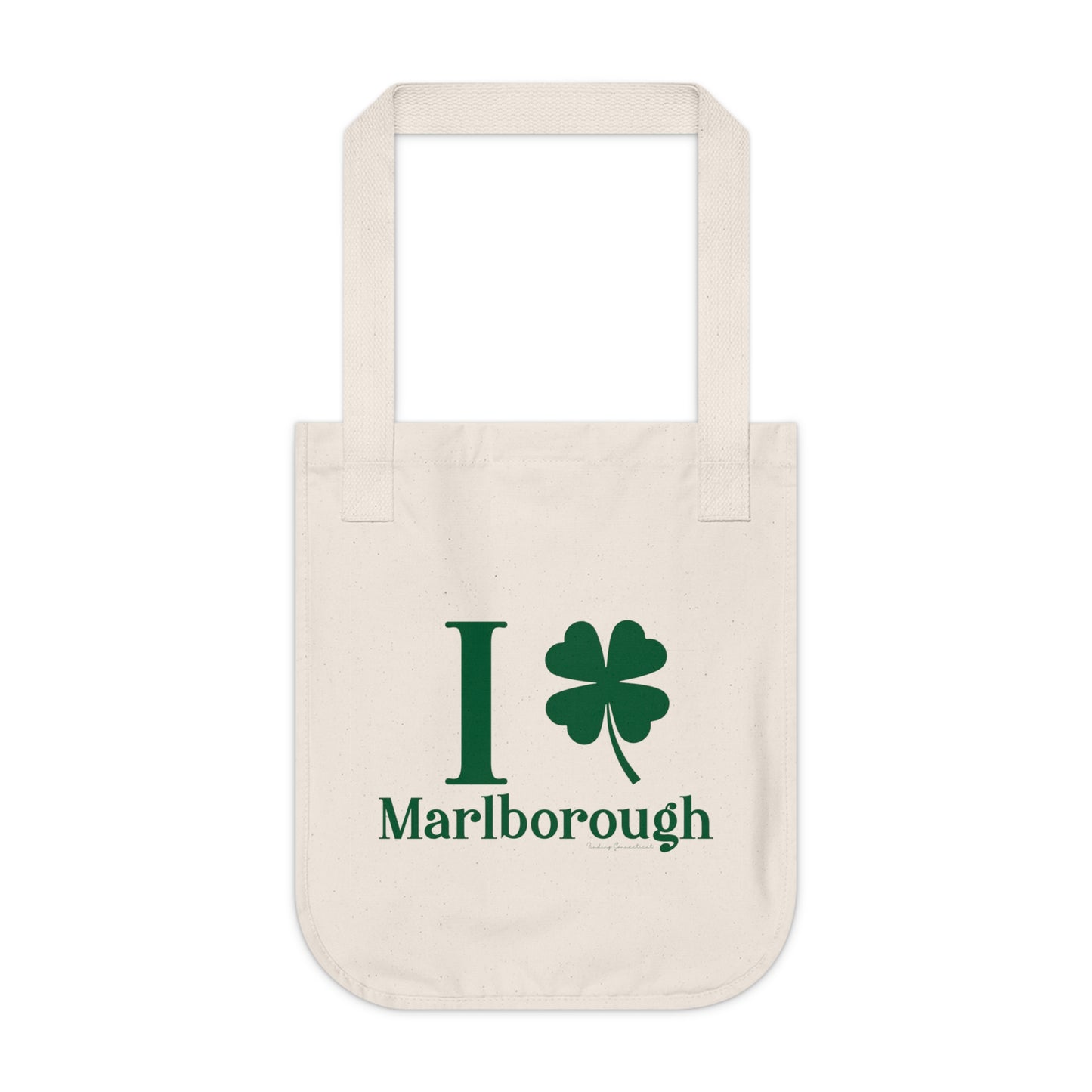 I Clover Marlborough Organic Canvas Tote Bag
