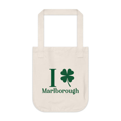 I Clover Marlborough Organic Canvas Tote Bag
