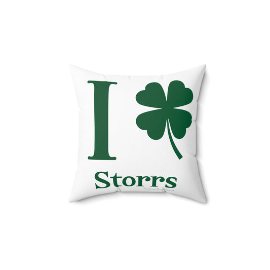 I Clover Storrs Spun Polyester Square Pillow