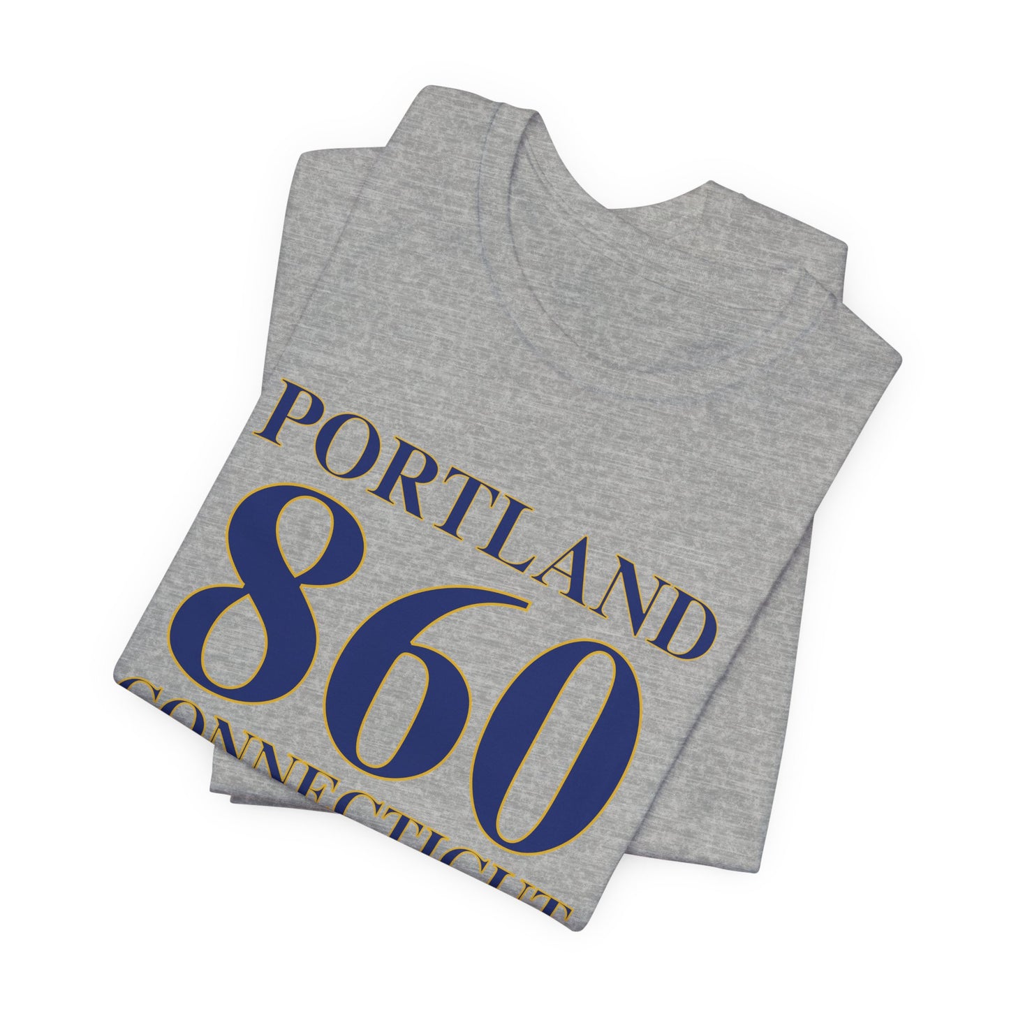 Portland 860 Connecticut Unisex Jersey Short Sleeve Tee