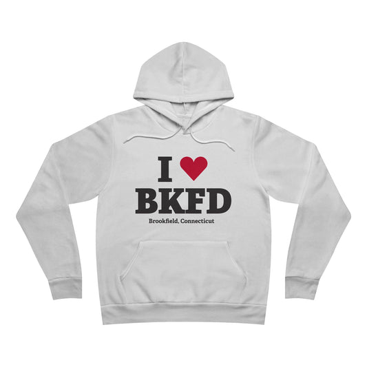 I Heart BKFD Unisex Sponge Fleece Pullover Hoodie