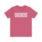 06905 Stamford CT Zip Code Unisex Jersey Short Sleeve T-Shirt