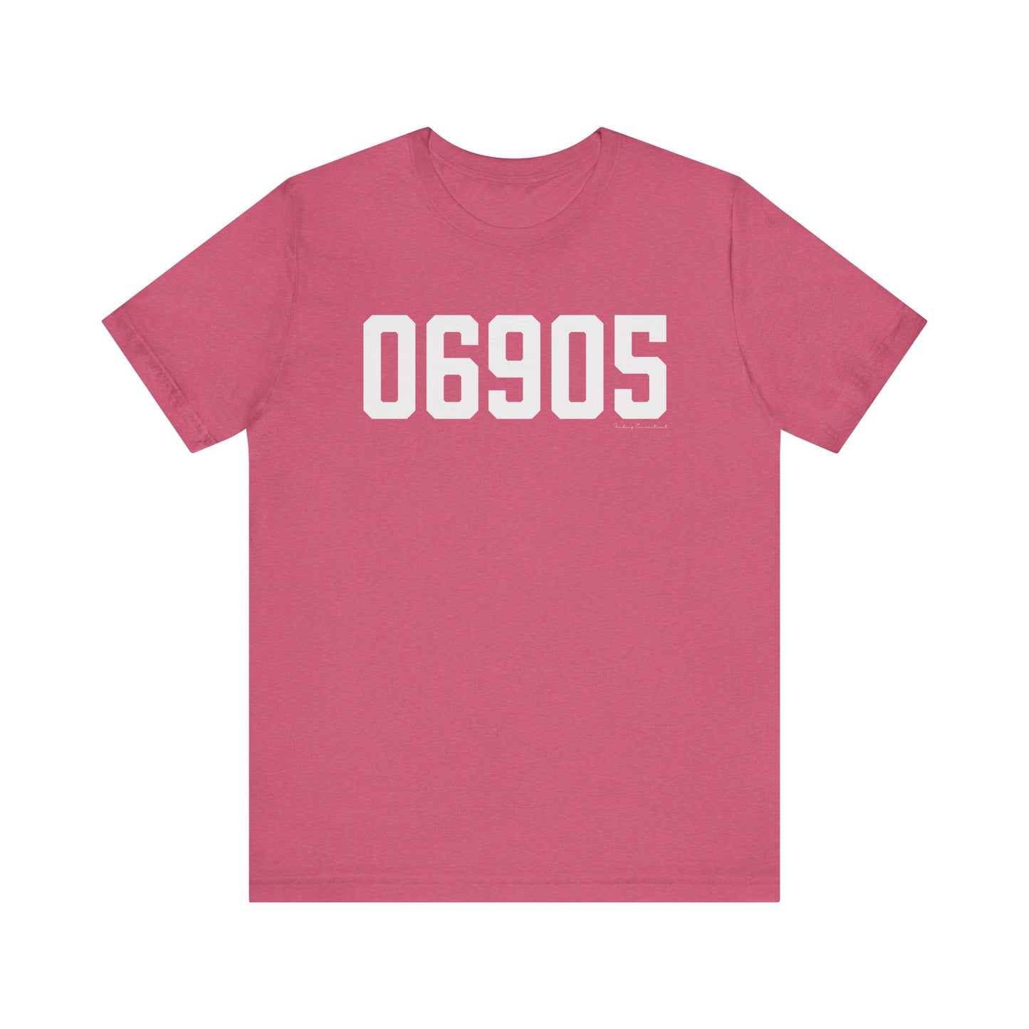 06905 Stamford CT Zip Code Unisex Jersey Short Sleeve T-Shirt