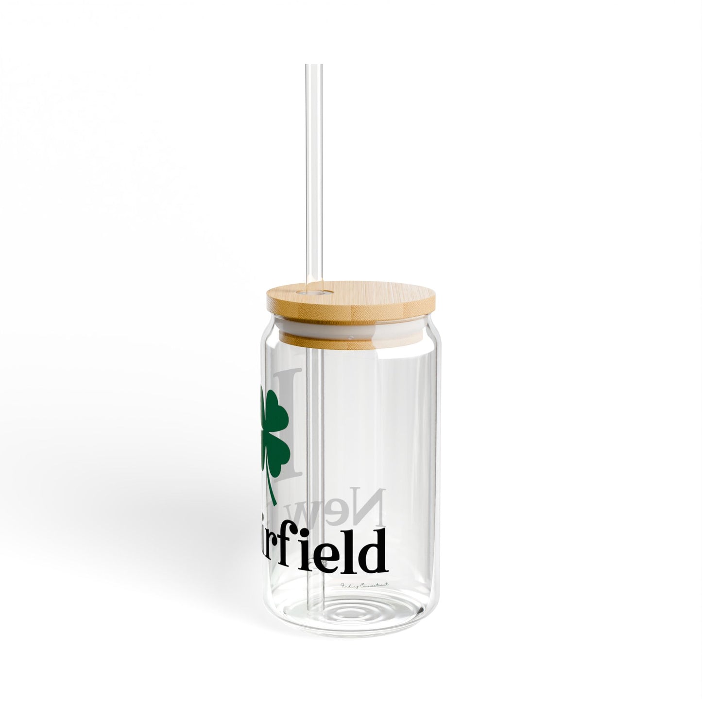 I Clover New Fairfield Sipper Glass, 16oz