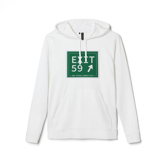 Vintage Exit 59 WCP Sign adidas Unisex Fleece Hoodie
