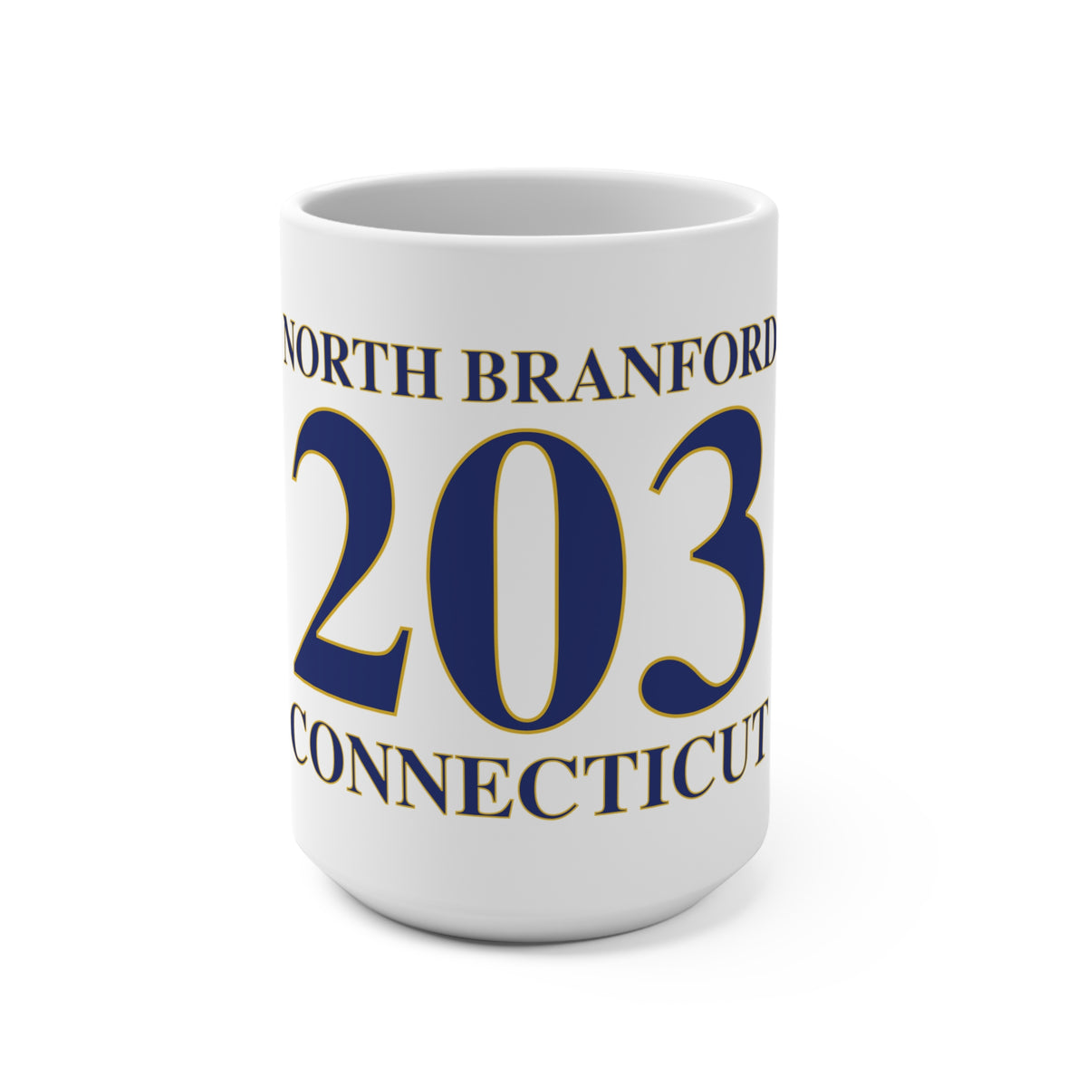 North Branford 203 Connecticut Mug 15oz