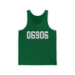 06906 Stamford CT Zip Code Unisex Jersey Tank Top