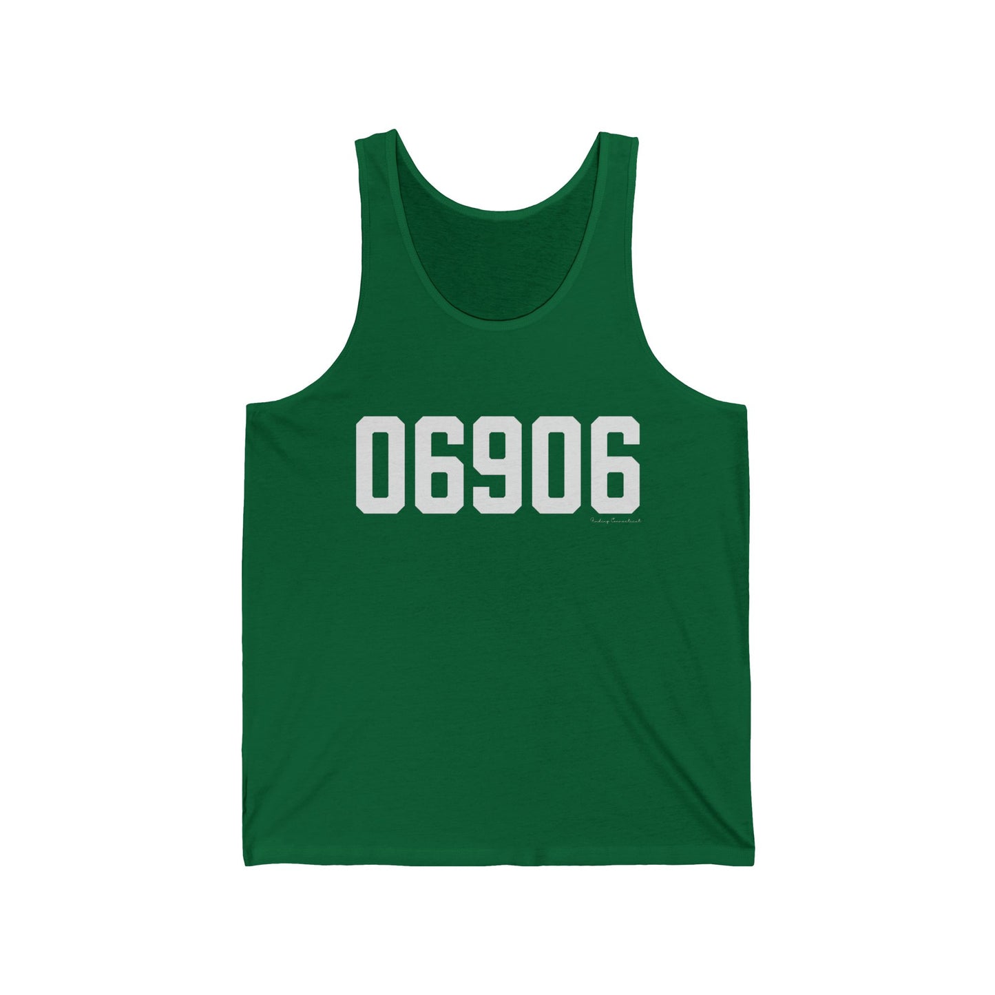 06906 Stamford CT Zip Code Unisex Jersey Tank Top