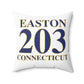 Easton 203 Connecticut Spun Polyester Square Pillow