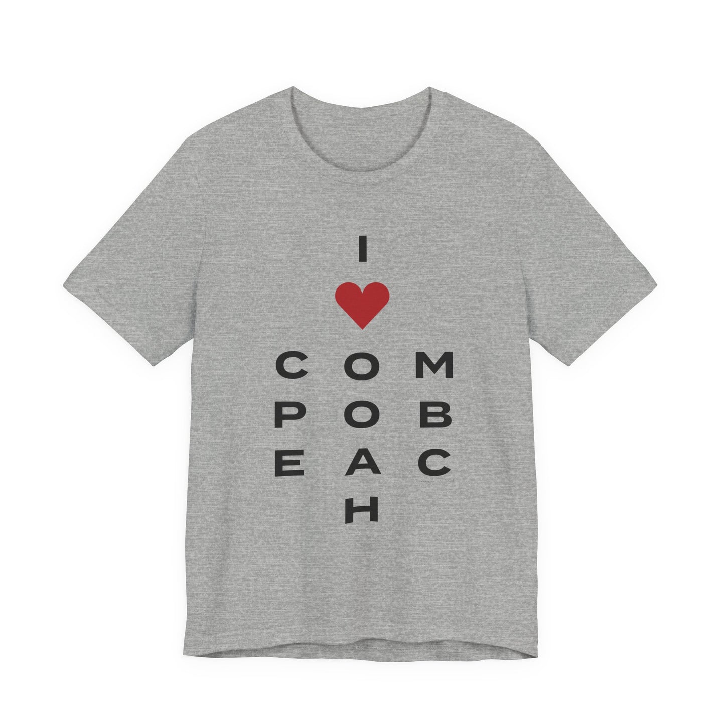 Compo Beach Vision Unisex Jersey Short Sleeve T-Shirt