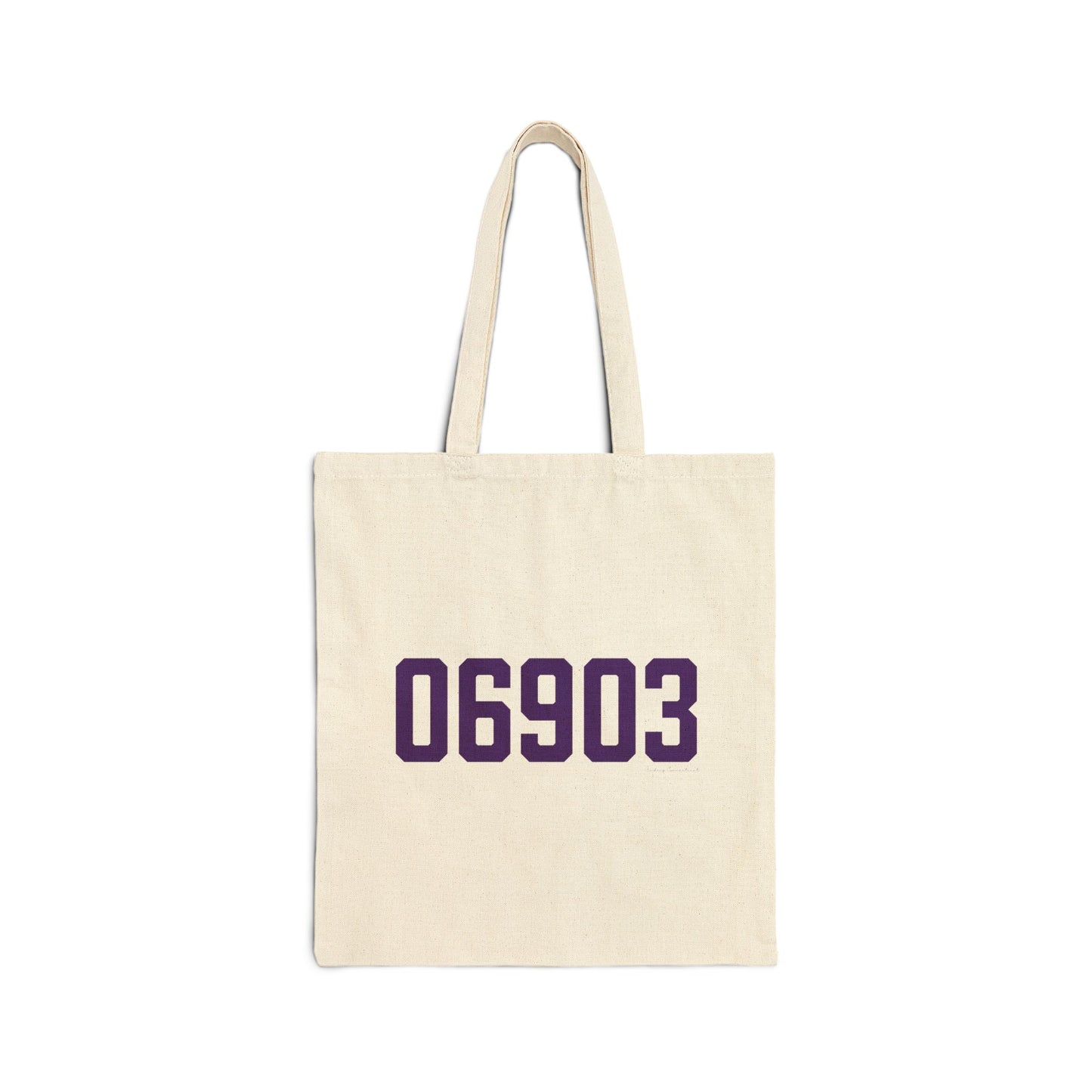 06903 Stamford Connecticut Zip Code Cotton Canvas Tote Bag