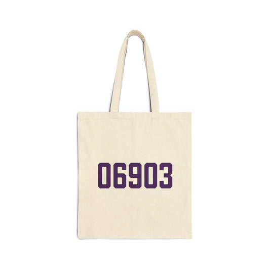 06903 Stamford Connecticut Zip Code Cotton Canvas Tote Bag