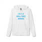 I Really Really Miss Monroe adidas® Unisex Fleece Hoodie