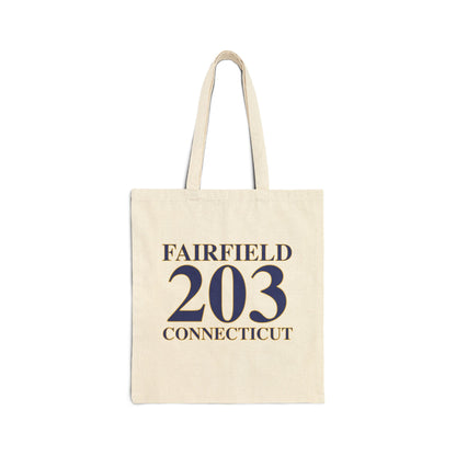 Fairfield 203 Connecticut Cotton Canvas Tote Bag