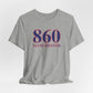 860 Manchester Red White & Blue Unisex Jersey Short Sleeve T-Shirt