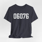 06076 Union CT Zip Code Unisex Jersey Short Sleeve T-Shirt