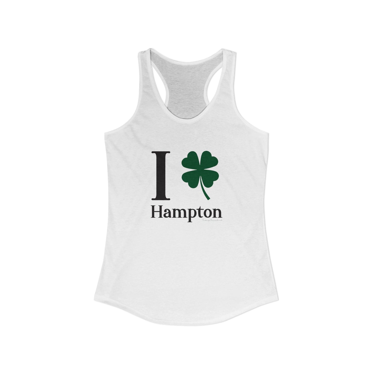 I Clover Hampton Women's Ideal Racerback Tank Top
