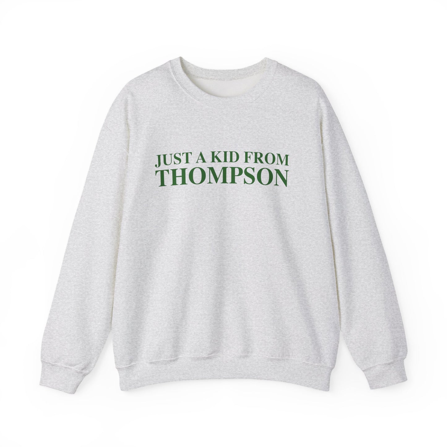 Just a kid from Thompson Unisex Heavy Blend™ Crewneck Sweatshirt