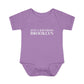 Just a kid from Brooklyn Infant Baby Rib Bodysuit