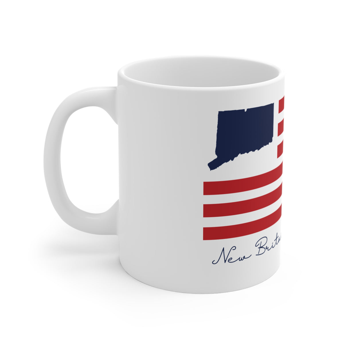 New Britain Connecticut Flag Mug 11oz