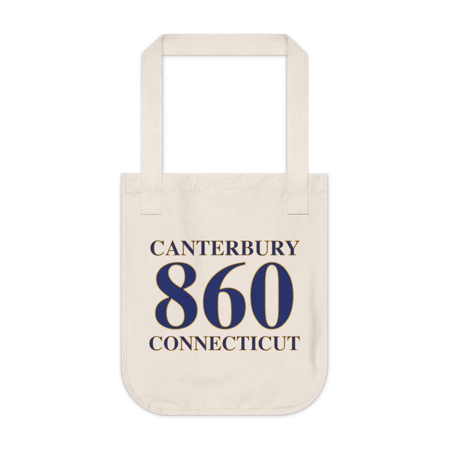 Canterbury 860 Connecticut Organic Canvas Tote Bag