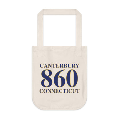 Canterbury 860 Connecticut Organic Canvas Tote Bag