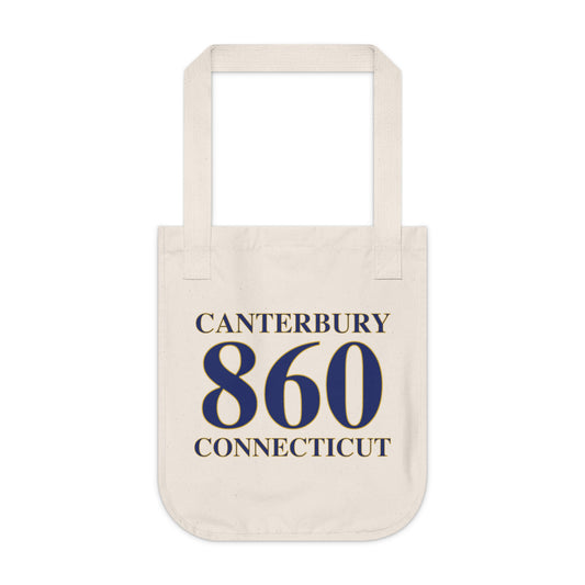 Canterbury 860 Connecticut Organic Canvas Tote Bag