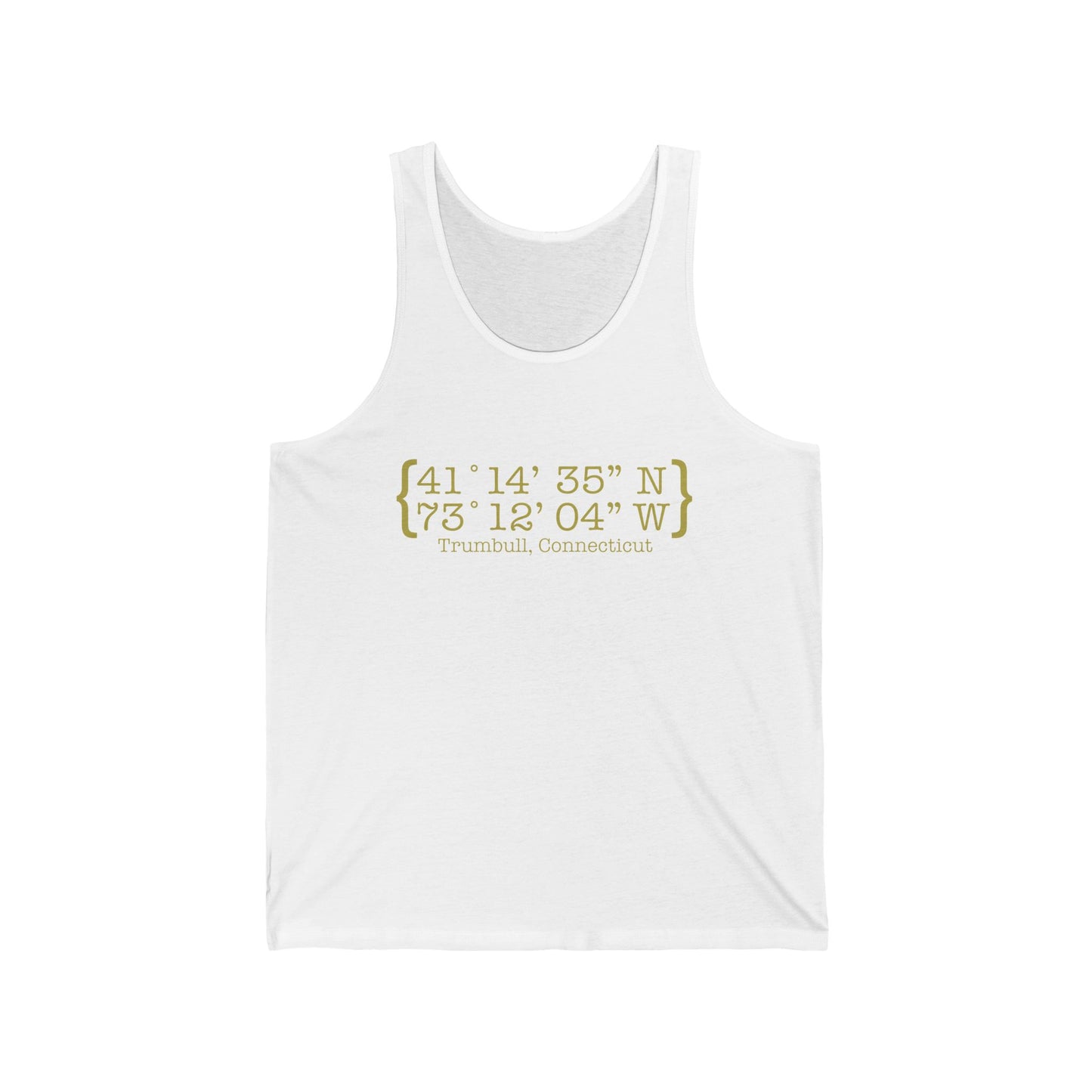 Trumbull Coordinates Unisex Jersey Tank
