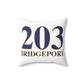 203 Bridgeport Spun Polyester Square Pillow
