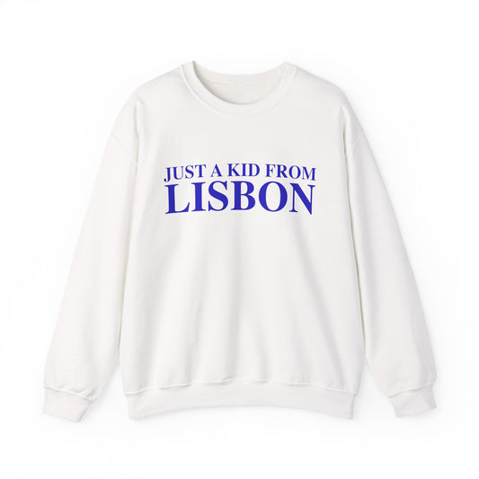 Just a kid from Lisbon Unisex Heavy Blend™ Crewneck Sweatshirt
