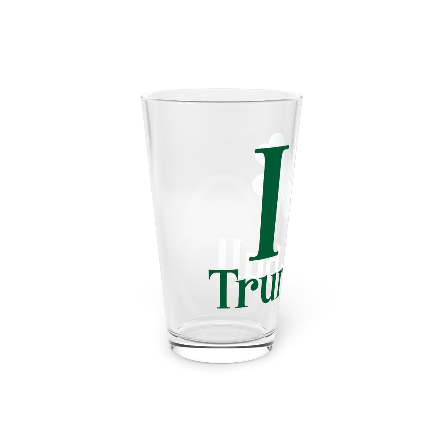 I Clover Trumbull Pint Glass, 16oz