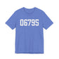06795 - Watertown CT Zip Code Unisex Jersey Short Sleeve T-Shirt