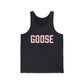 Goose Zip Code - Peach & Pink Unisex Jersey Tank Top