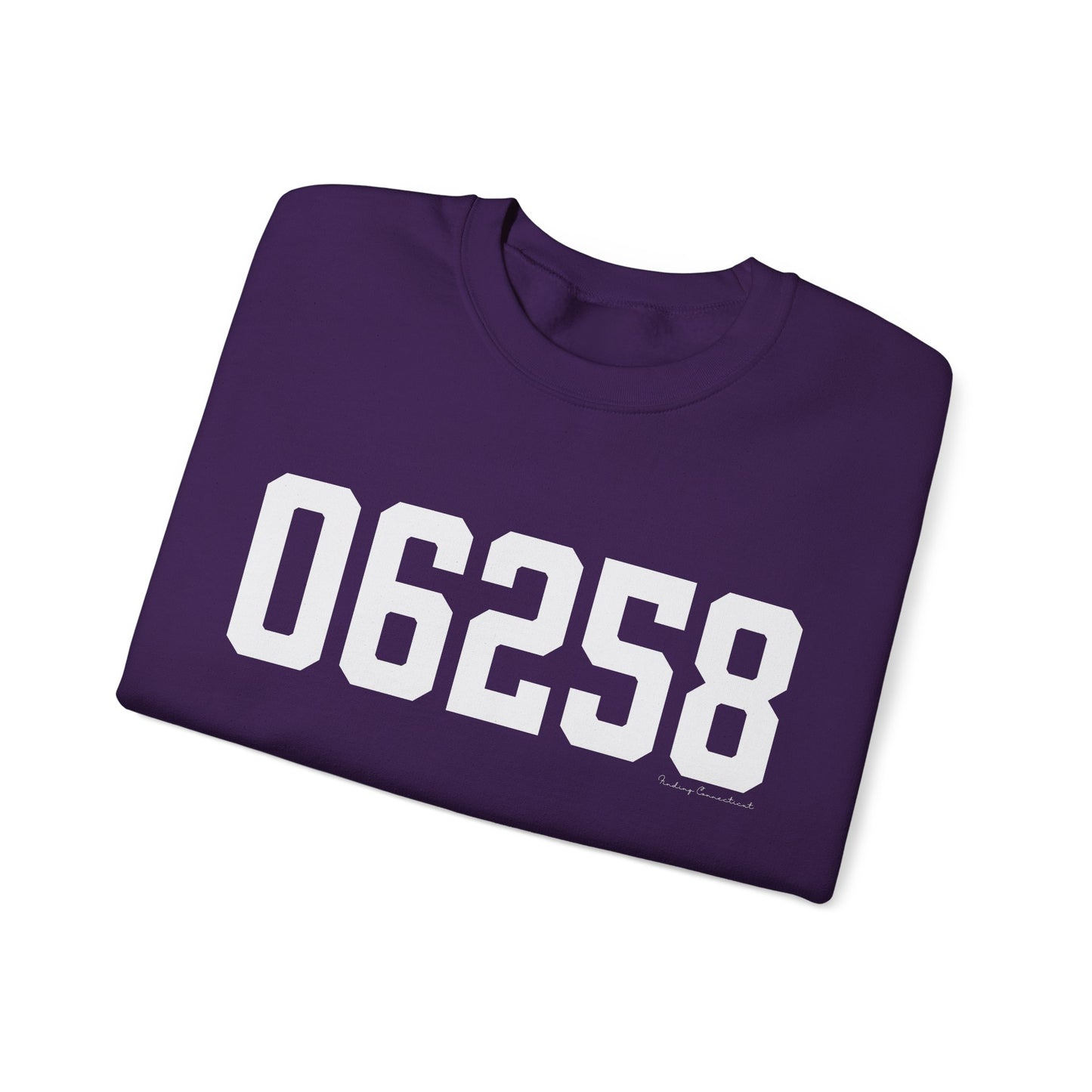 06258 Pomfret CT Zip Code Unisex Heavy Blend™ Crewneck Sweatshirt