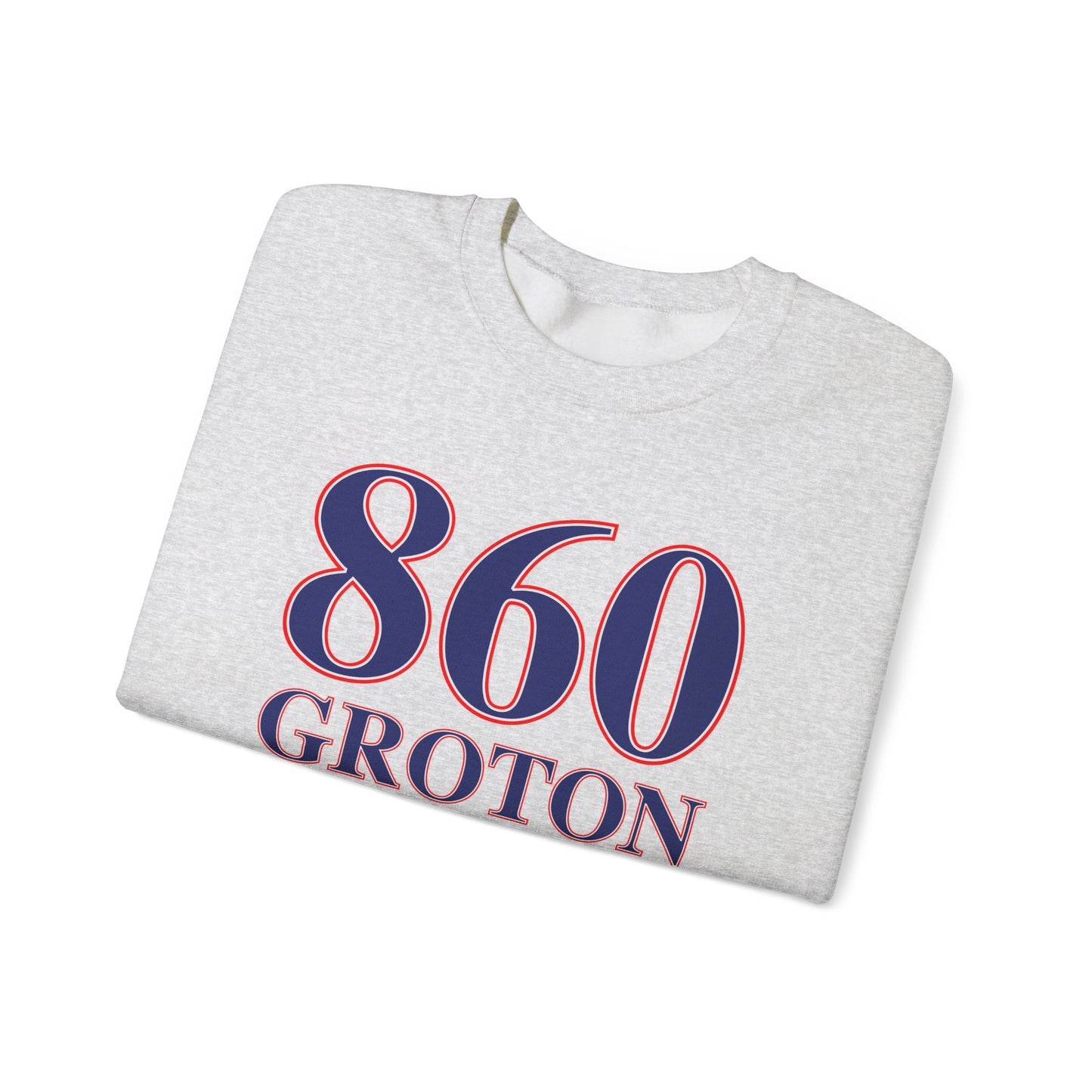 860 Groton Red White & Blue  Unisex Heavy Blend™ Crewneck Sweatshirt