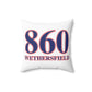 860 Wethersfield Red, White & Blue Spun Polyester Square Pillow