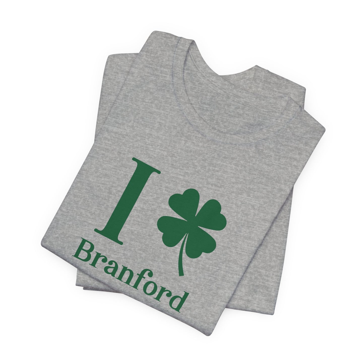 I Clover Branford Unisex Jersey Short Sleeve Tee